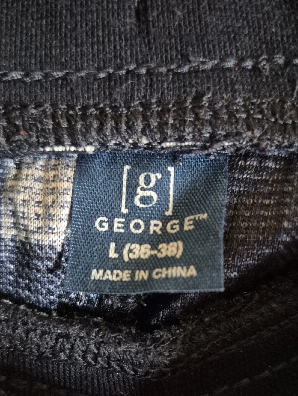 George Blue Plaid Jogger Sweatpants